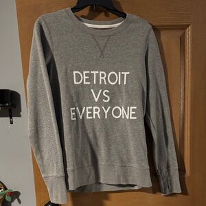 tek gear Grey Ultrasoft Fleece Crewneck